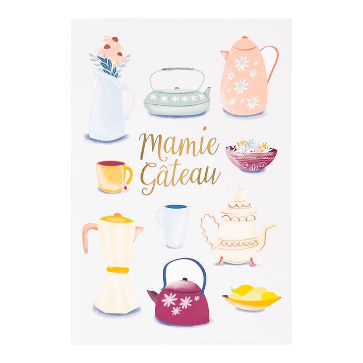 Biglietto festa della nonna - Nonna dolce per la vendita all'ingrosso da parte di Draeger Paris