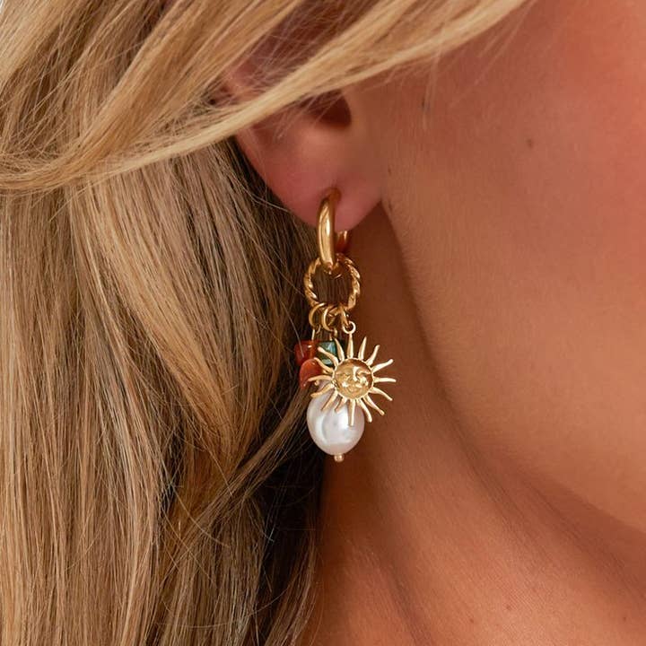 Boucles d'oreilles Charm pour la vente par Sansira Jewelry