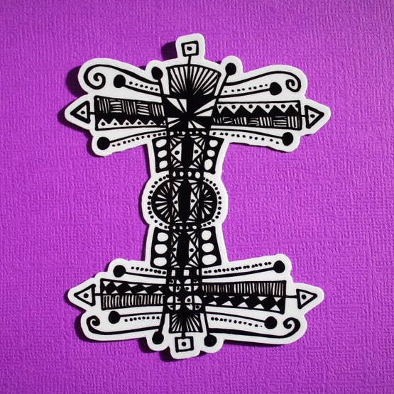 Zenspire Designs - Wholesale Sticker - Letter I Sticker (WATERPROOF)0