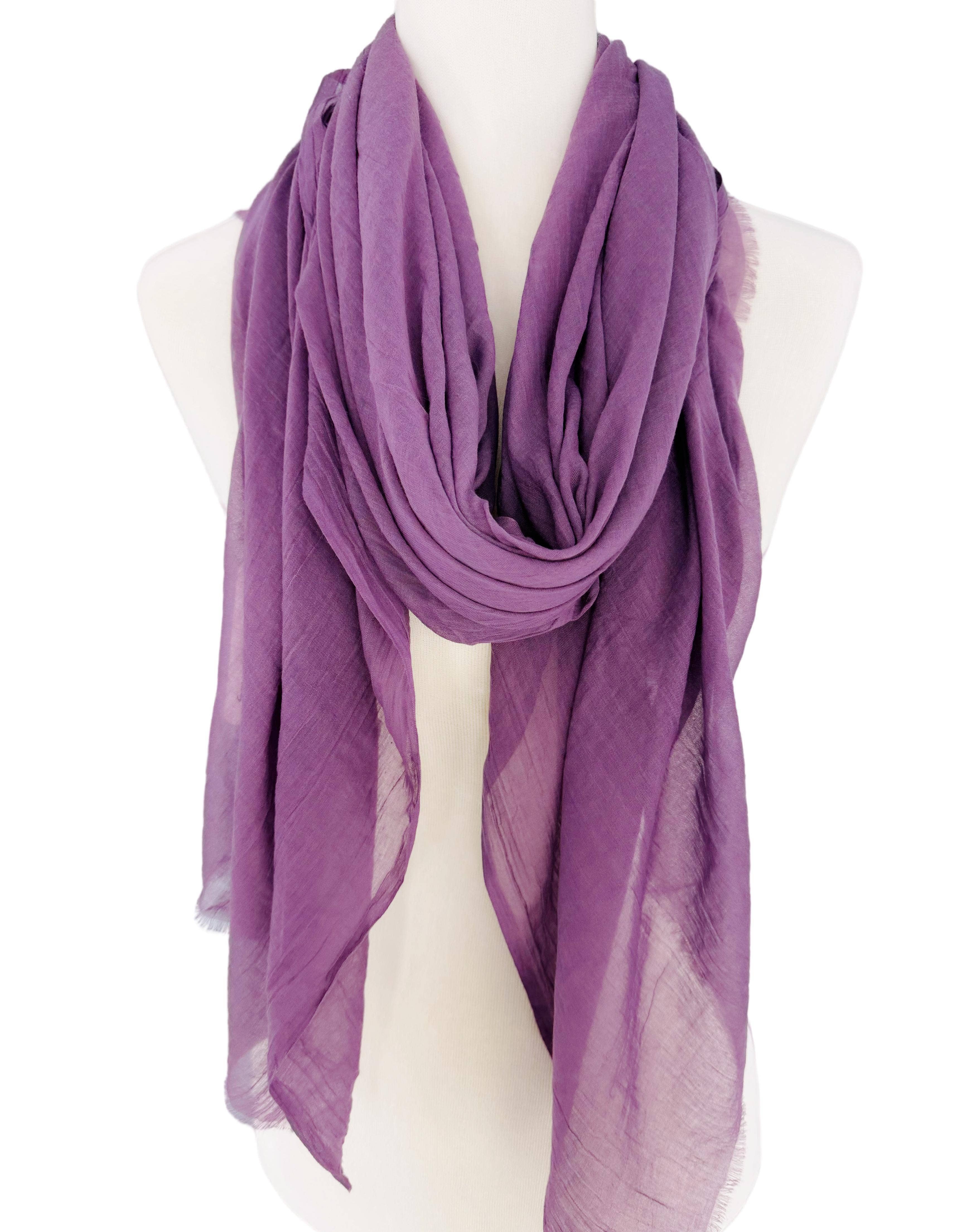 JC Sunny Fashion - Vente Écharpe – femme - JC023514 21 Couleurs - Écharpe Unie Super Douce18