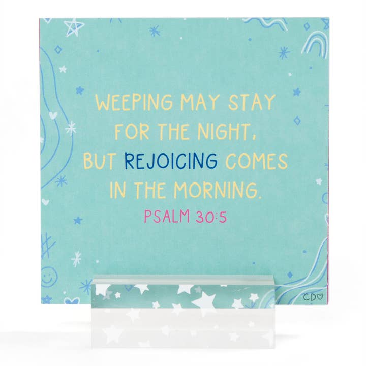 Callie Danielle - Wholesale Desk/Tabletop Sign - Verses For Hope Card Set