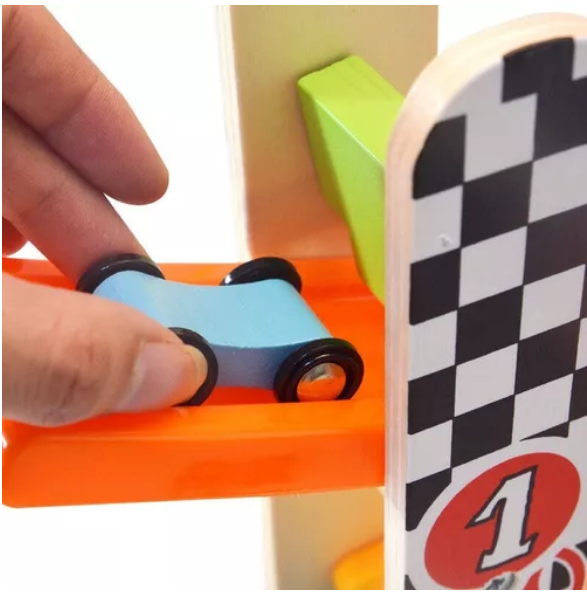 ACOOL TOY - Wholesale Wood Toy - Kids - AC6653  Ramp Race / AC6694 Roller Coaster (Double Ramp Race)9