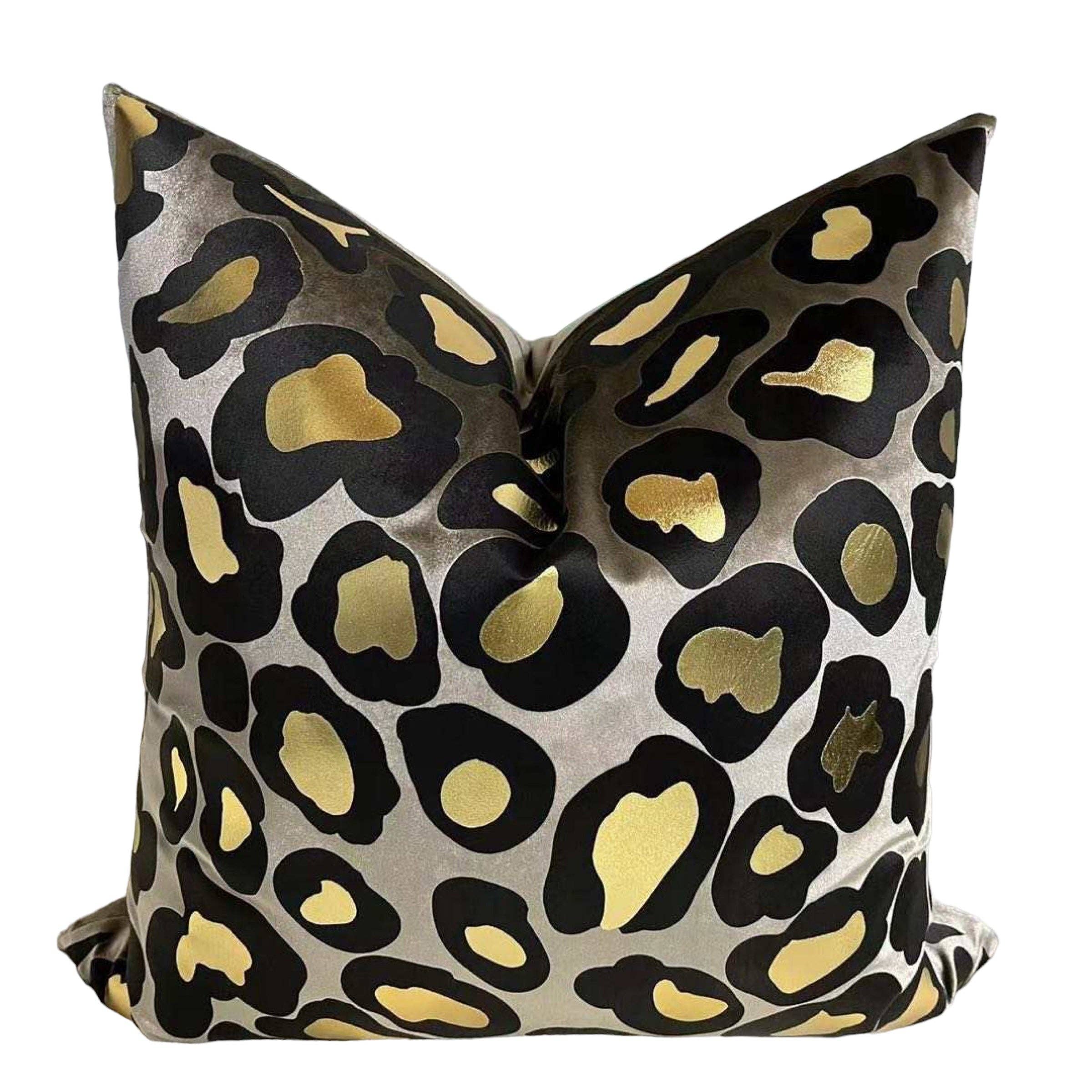 luxelifestyledecor – Engroshandel Pyntepudebetræk – LEOPARD GULD0