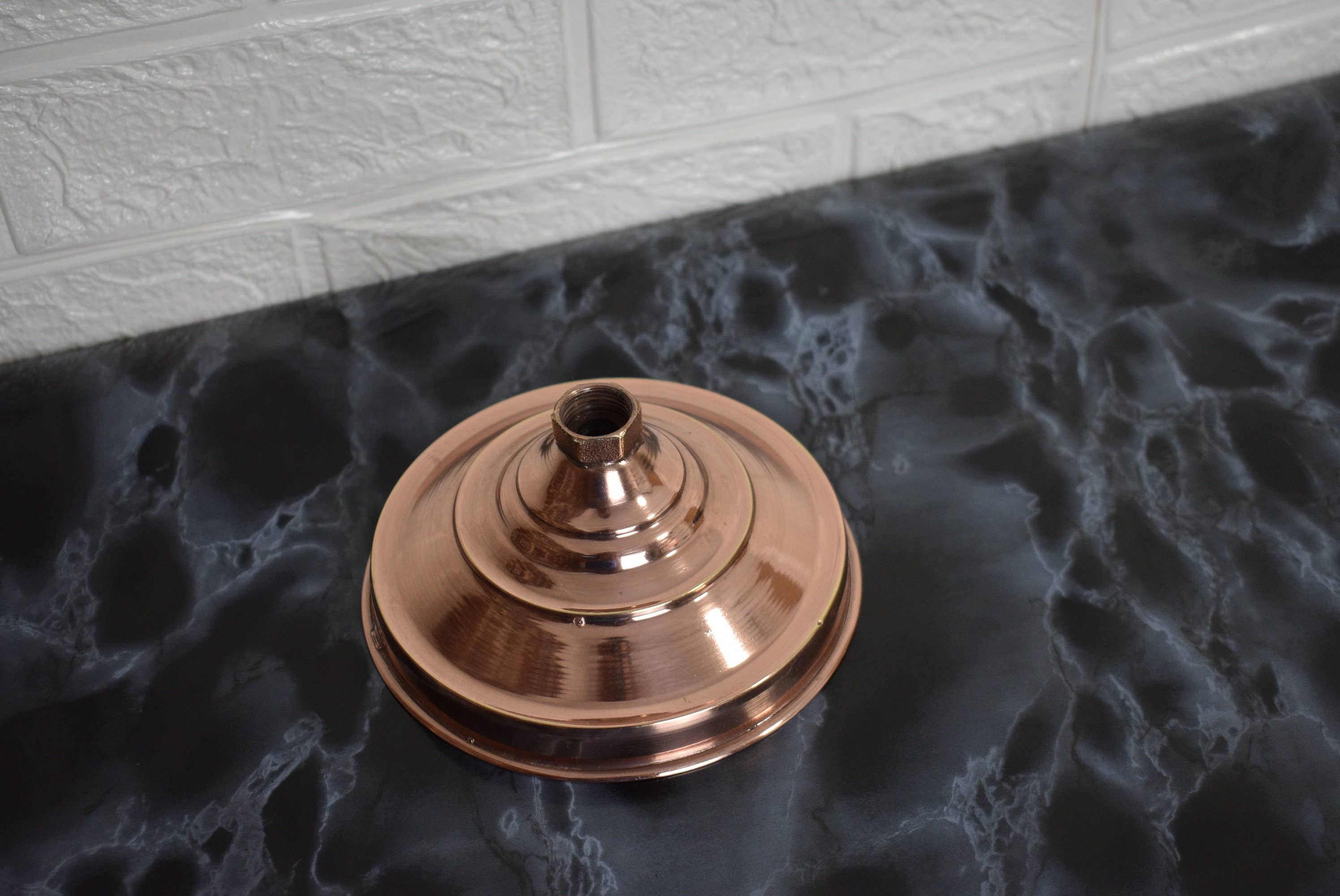 MARRAKECH METACRAFT LTD – Engroshandel Brusehoved – Håndlavede store runde kobber brusehoved3