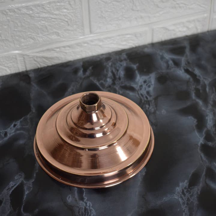 MARRAKECH METACRAFT LTD - Wholesale Shower head - Handcrafted Large Round Copper Shower head3