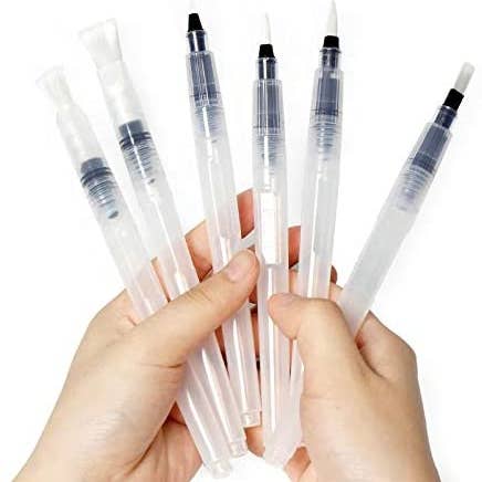 Pixiss - Wholesale Pen - PIXISS Refillable Blending Brushes Set of 6