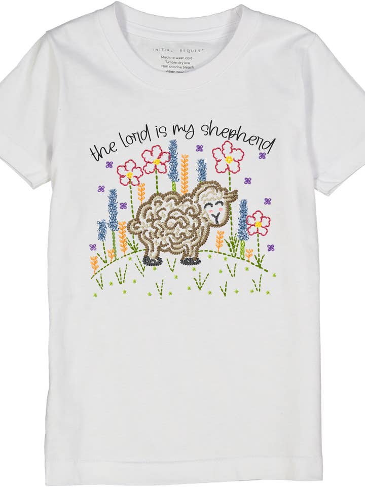The Lord is My Shepherd Short Sleeve Tee for wholesale by Initial Request