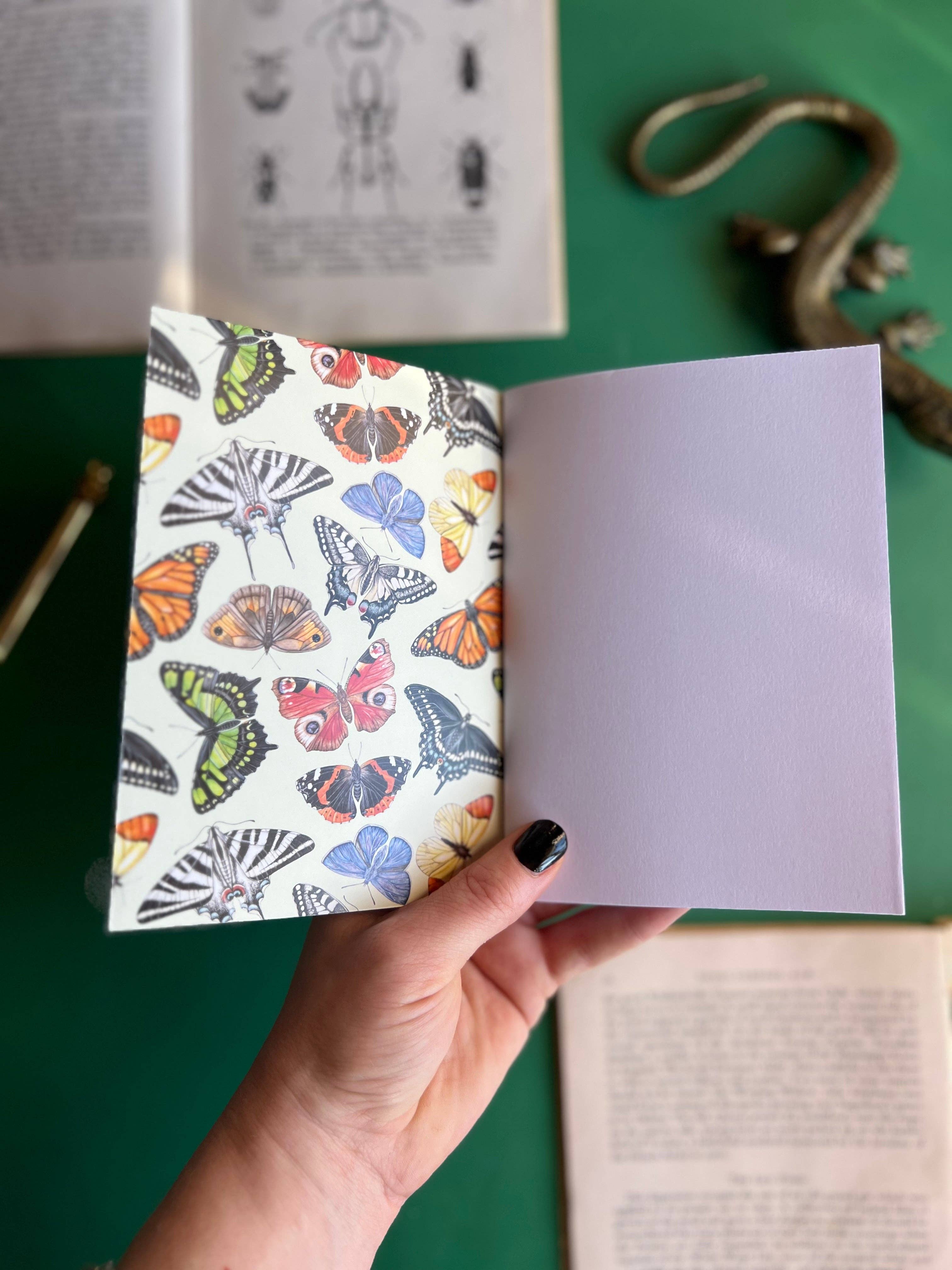 Tansy Moore – wholesale Notebook – Butterflies Pocket Notebook3