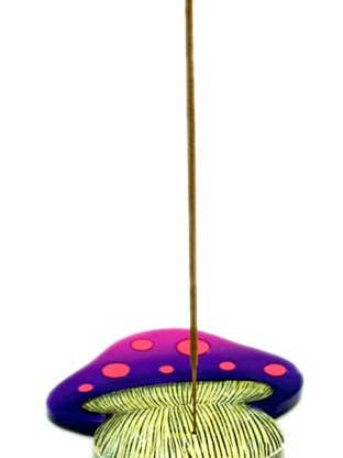 Flat Mushroom Incense Burner for wholesale by Fantasy Gifts