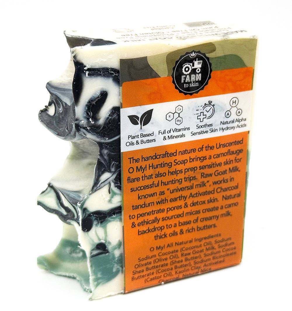 O My! Bath and Body - Wholesale Bar Soap - O My! Goat Milk Artisan Hunting Soaps | Made with Raw Goat Milk | Free of Parabens & More | Handcrafted USA9