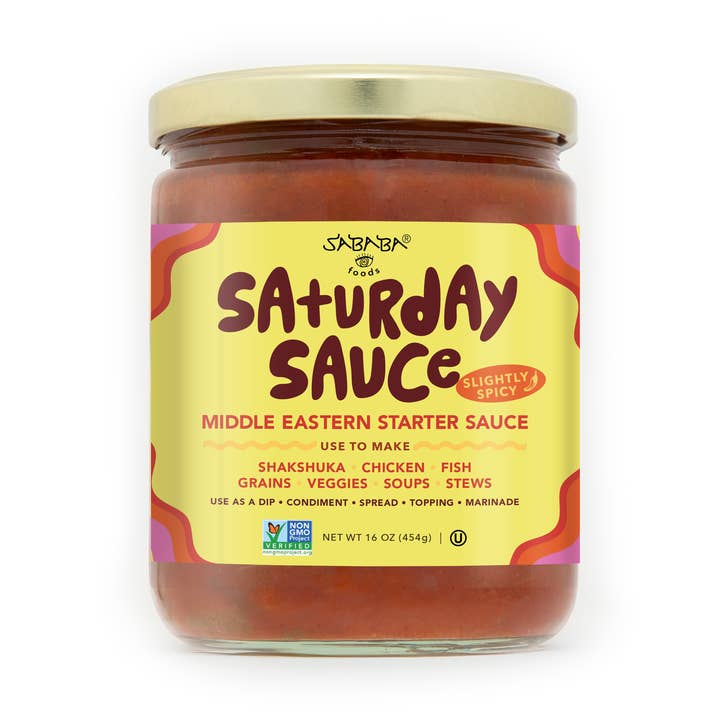 Sababa Foods - Wholesale Sauce - Sababa Foods Saturday Sauce (Slightly Spicy)- 16 oz.0