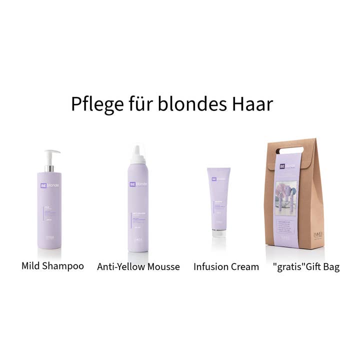 BEblonde - Shiny Blonde Set for wholesale by OLIVERs HairCare