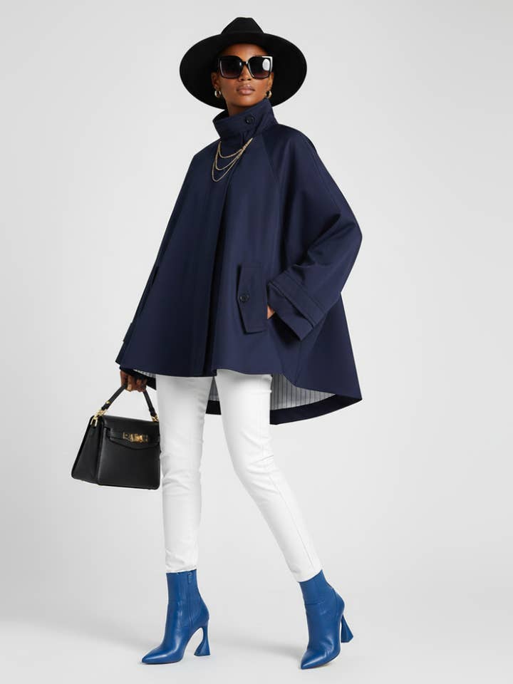 Damen Cape Jacke TRIBECA ECO FASHION BYMANYC ® New York für den Großhandel von BYMANYC NEW YORK