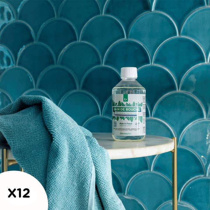 Mundwasser - Bio-Minze für den Großhandel von Bioseptyl-1845-Empreinte