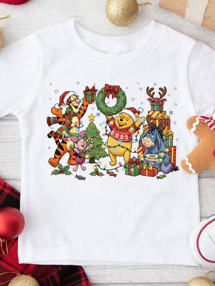 Youth Christmas Gang Full Colour Transfer for wholesale by RBA Transfers