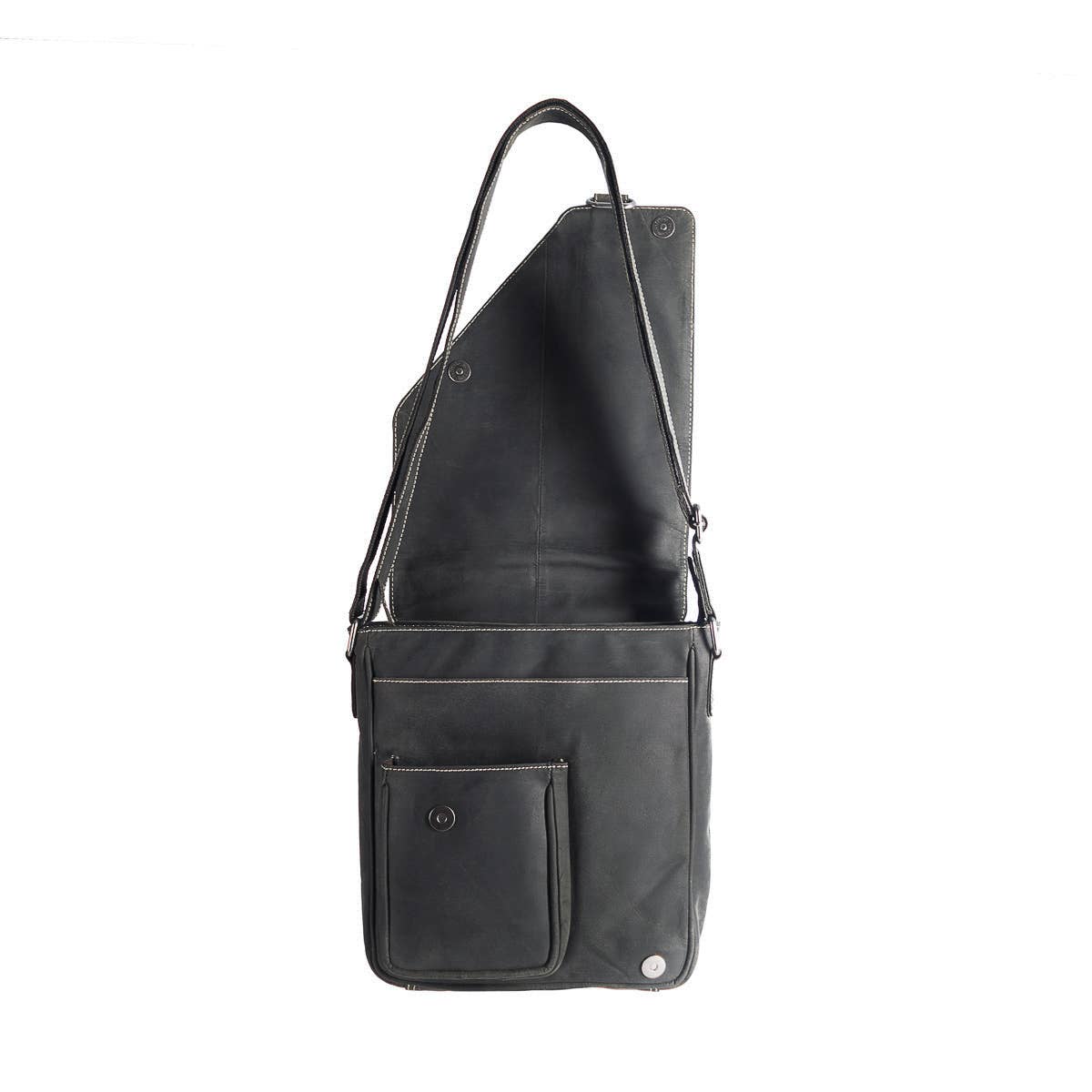 Arrigo - Wholesale Shoulder Bag - Women's - Arrigo Buffalo Leather Shoulder Bag with flap - 3 colours12
