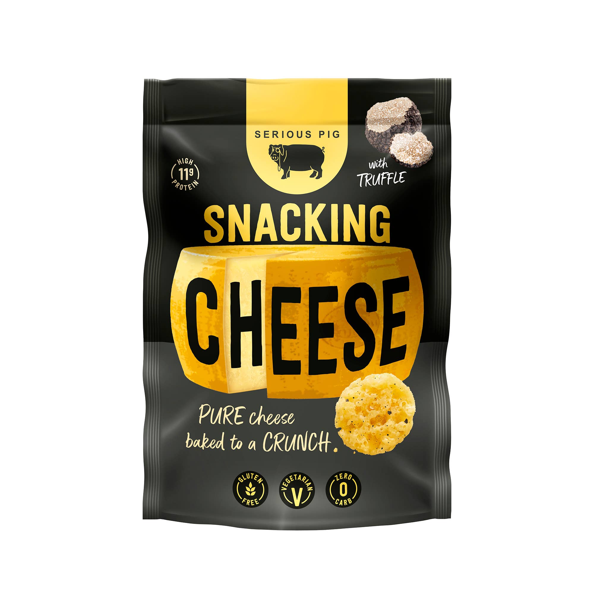 Serious Pig – wholesale Cheese – Snacking Cheese 'Truffle' (shelf-ready box of 12)1