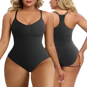 BERKSHIRE Women's Curves Slimming Tummy Control Shapewear Tank Top Body  Shaper Compression Top Regular Size and Plus Size