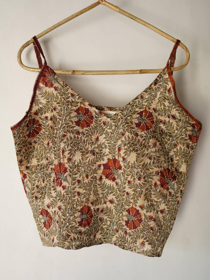 Annahmol - Wholesale Camisole - Women's - Vintage Silk Zero-Waste Cami20