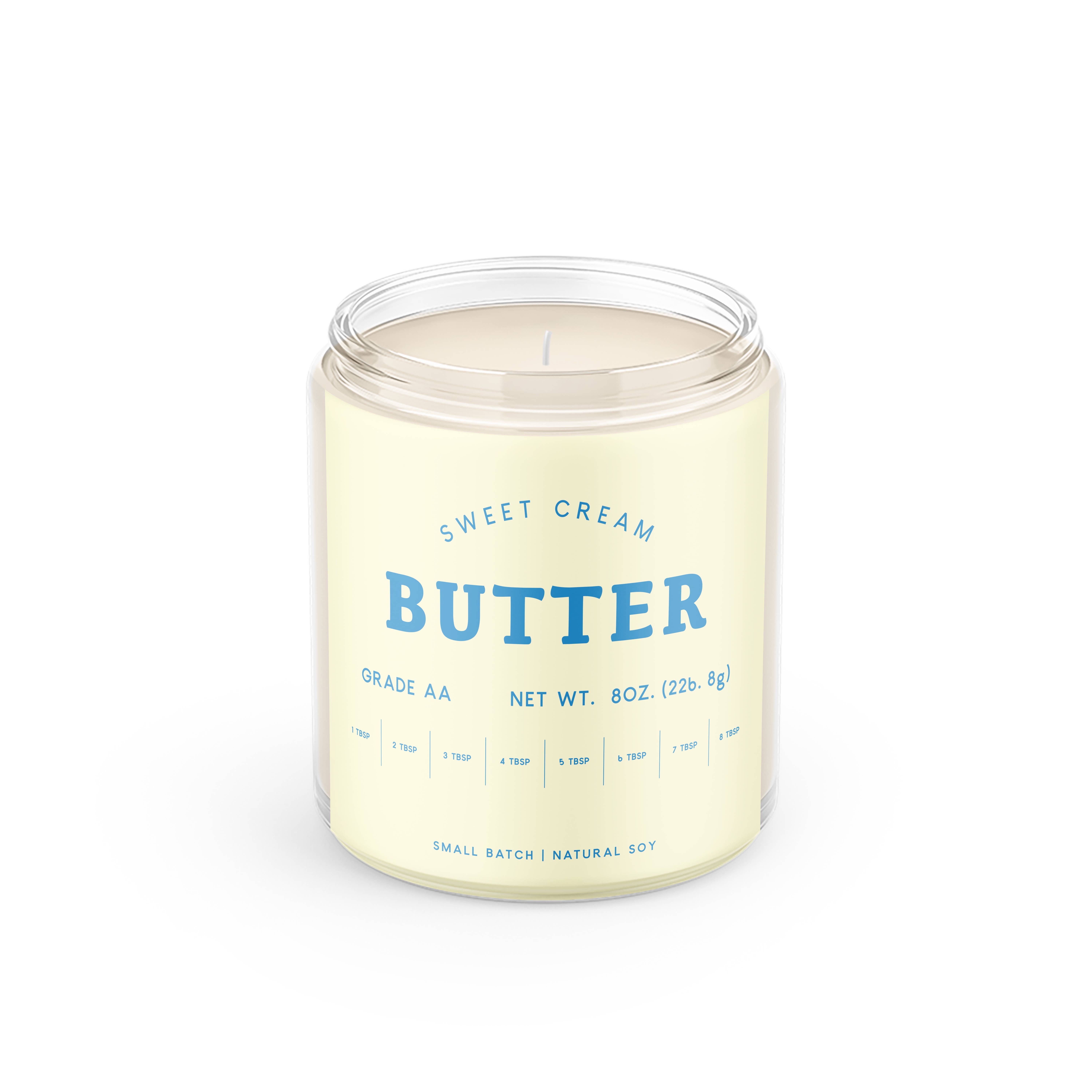Poured Goods - Wholesale Jar/Filled Candle - Sweet Cream Butter - Candle