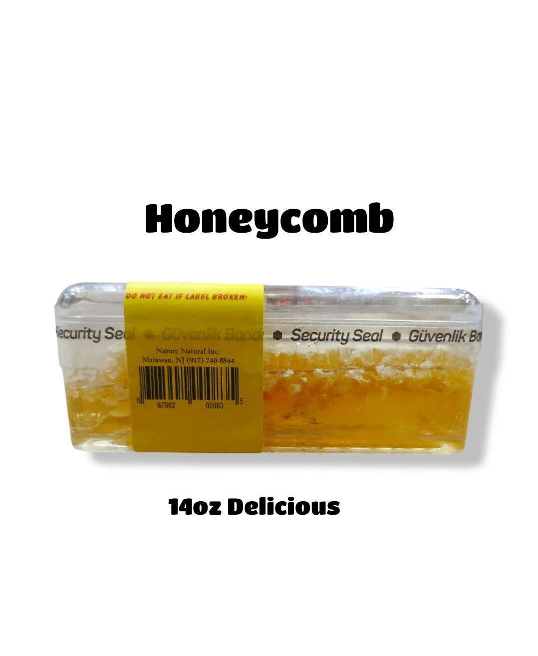 Naturz Beez - Wholesale Honey - HONEYCOMB 14oz PURE UNFILTERED HONEY COMB3