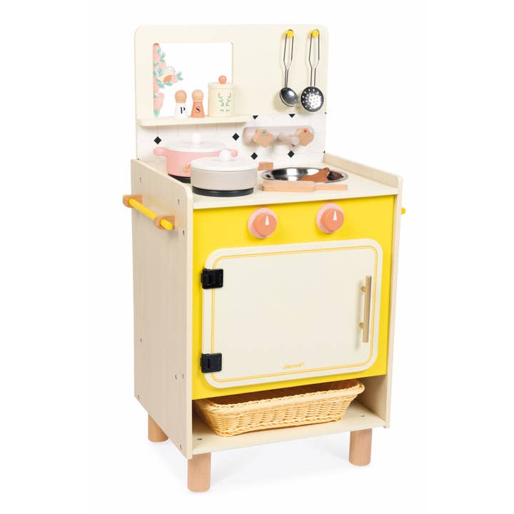 Janod - Wholesale Toy Set - Kids - Cottage Chic Compact Cooker7