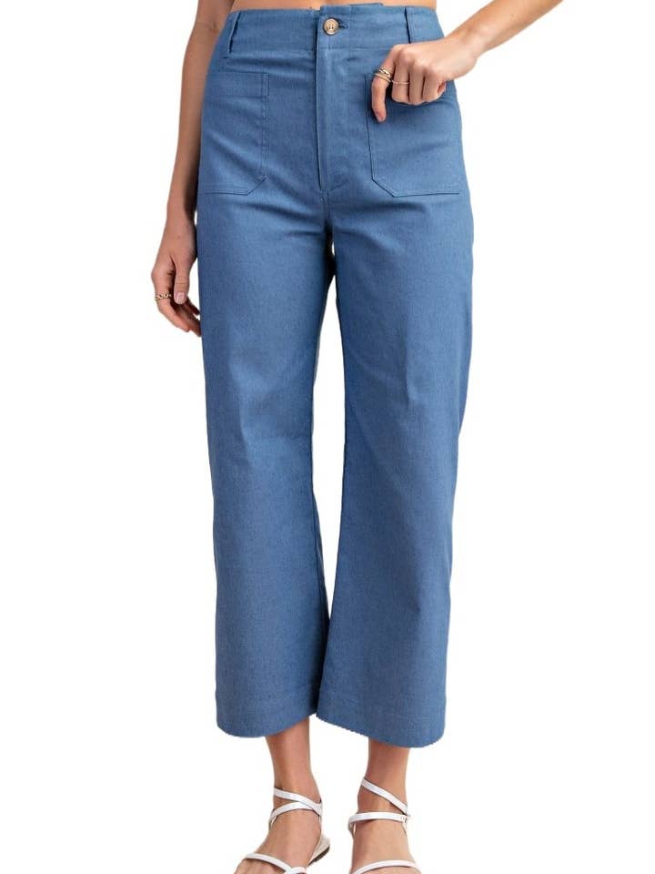 Pantalones de verano tobilleros plus para venta al por mayor de Vanilla Monkey