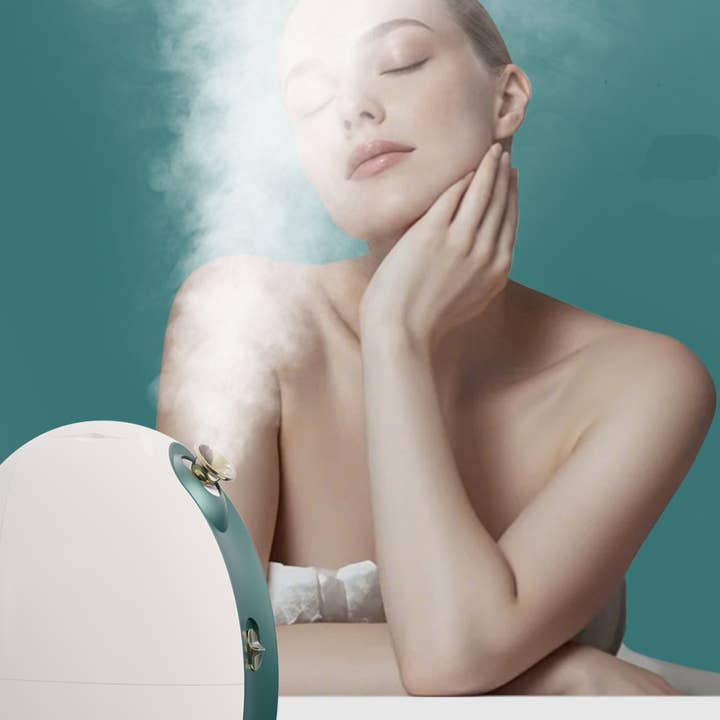 Dual Cold &Warm Facial Steamer,Eco-friendly Steam Technology for wholesale by Newbealer