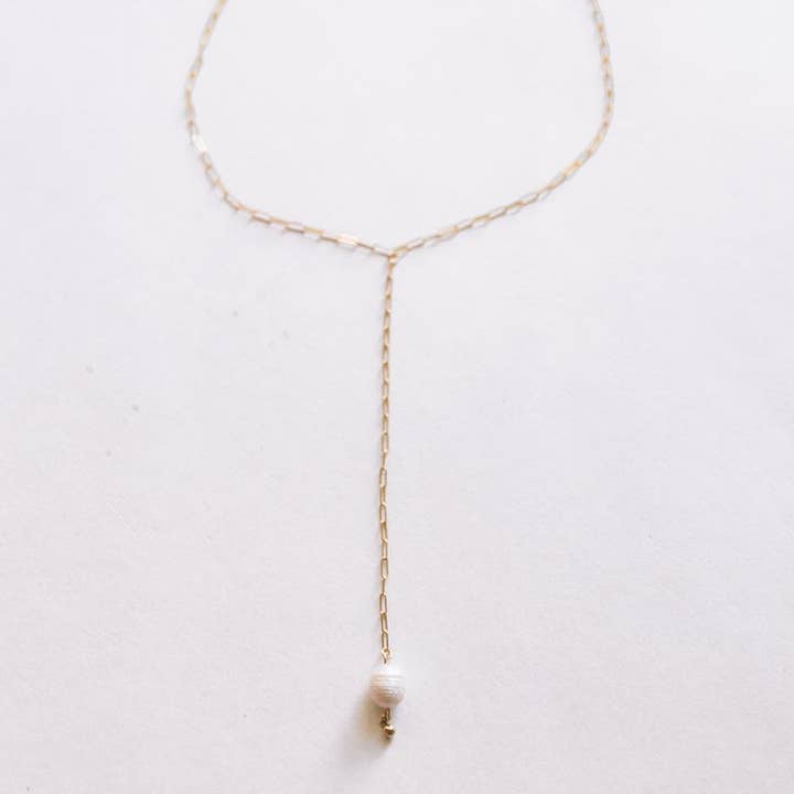 Pearl Lariat Drop für den Großhandel von Jay Nicole Designs