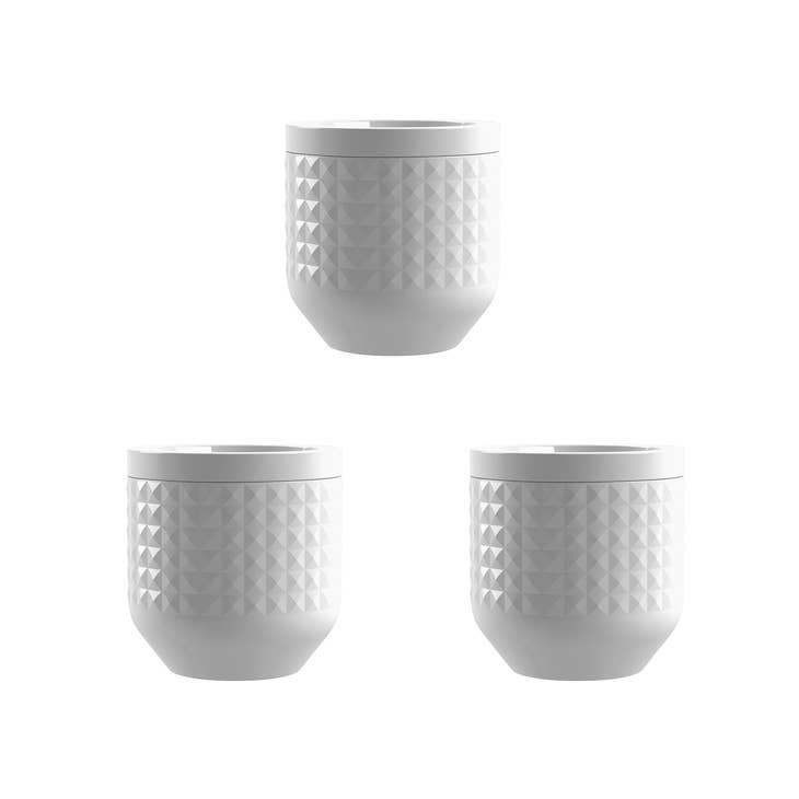 Abode Homewares by TarHong - Wholesale Canister - Diamond Countertop Canister Ceramic 50% off3