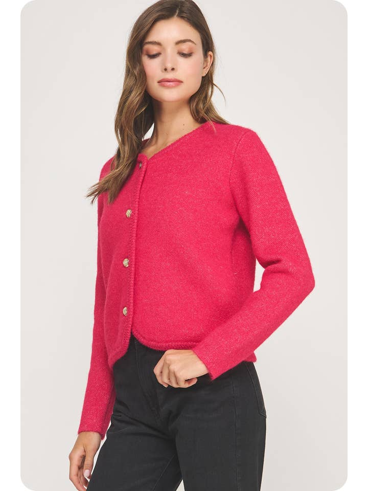 Strut & Bolt – Engroshandel Cardigan - Dame – Knap Ned Cardigan26