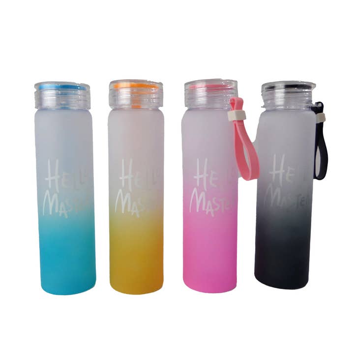 TAPA fashion – wholesale Water bottle – HELLO MASTER WATER BOTTLE 3630-4 12PC