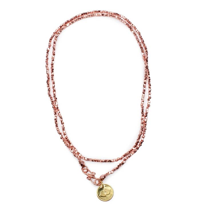 Bollywood Necklace - Champagne for wholesale by Love Is Project