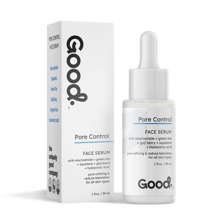 Niacinamide Pore Control Facial Serum for wholesale by Good Organics