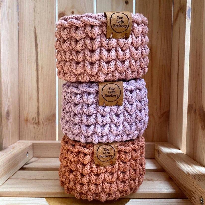 The Left Hookery - Wholesale Knitting/Crochet Supplies - Tiny Crochet Basket Kit7