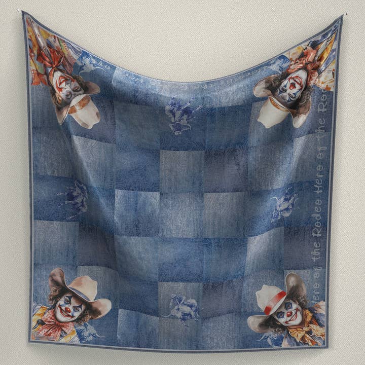 Held van de Rodeo - Clown Wild Rag voor wholesale door Eliza Singer