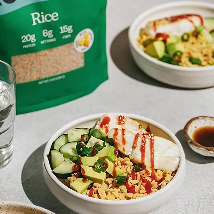 Kaizen Food Company - Vendita all'ingrosso Riso - Riso 6g Net Carb High Protein - Senza glutine, a basso contenuto di carboidrati
