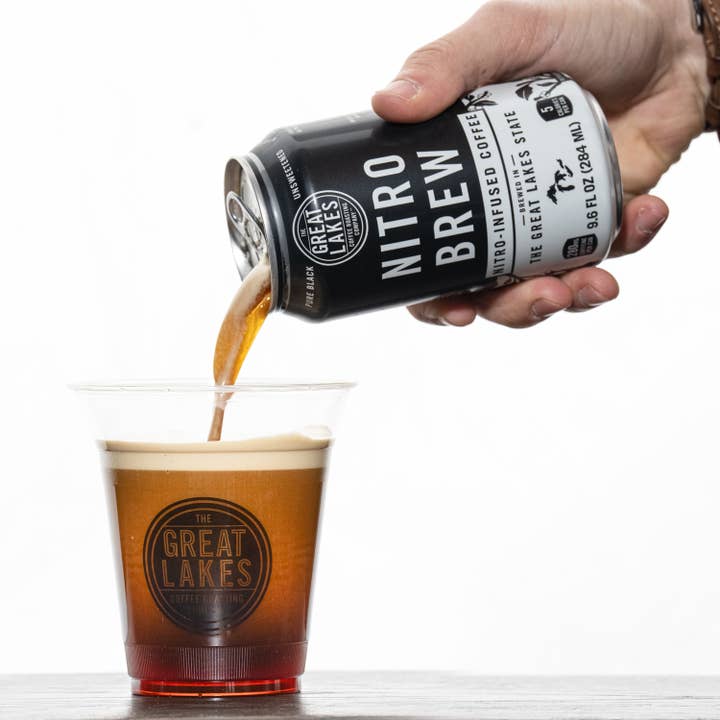 Great Lakes Coffee Roasting Company – Großhandel Eiskaffee/Cold Brew – Nitro Brew Coffee 12oz Dosen