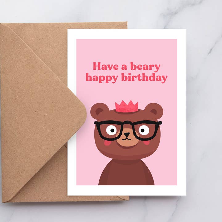 Have a Beary Happy Birthday for wholesale by Milk and Cookies