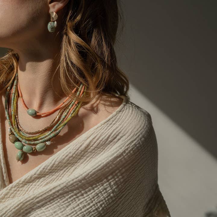 Hailey Gerrits - Wholesale Link & Chain Necklace - Braid Chain Necklace