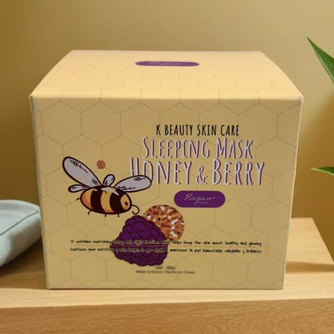 K-Beauty Skin Care Sleeping Mask – Honey & Berry for wholesale by KPurity