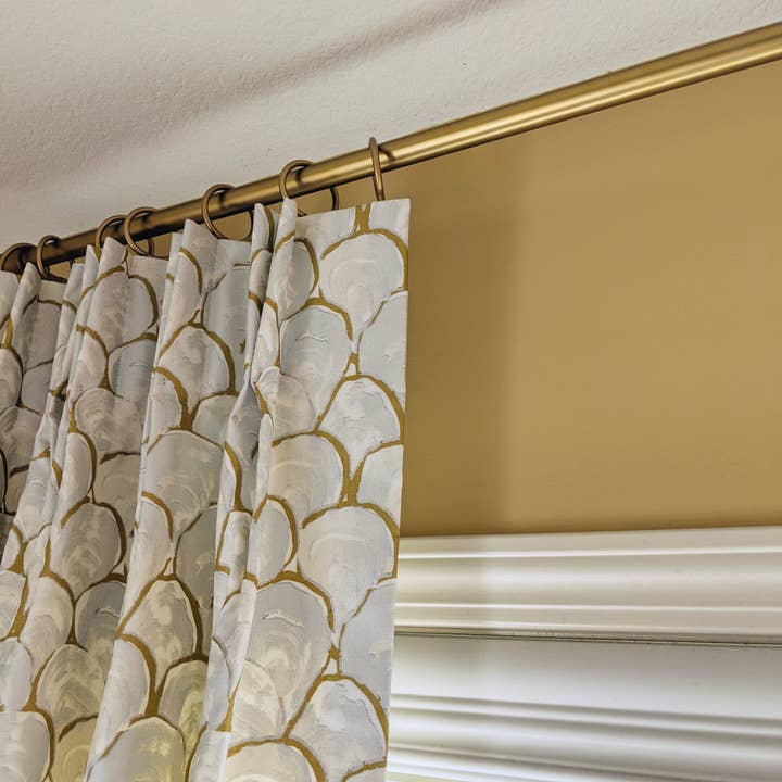Wheaton Whaley Home - Wholesale Curtain Rod - French Return Drapery Rod