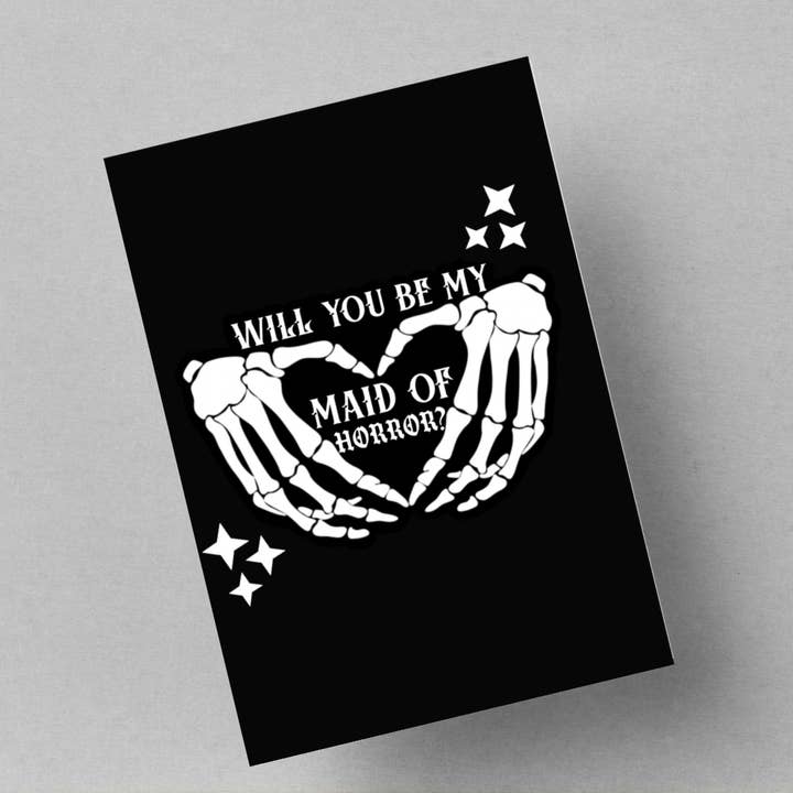 Maid of Horror for wholesale by Rebel Yell Design