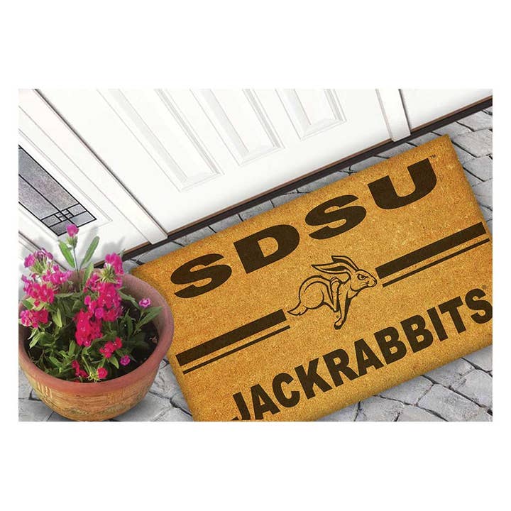 KH Sports Fan - Wholesale Door Mat - Coir Doormat Team South Dakota State University Jackrabbits1