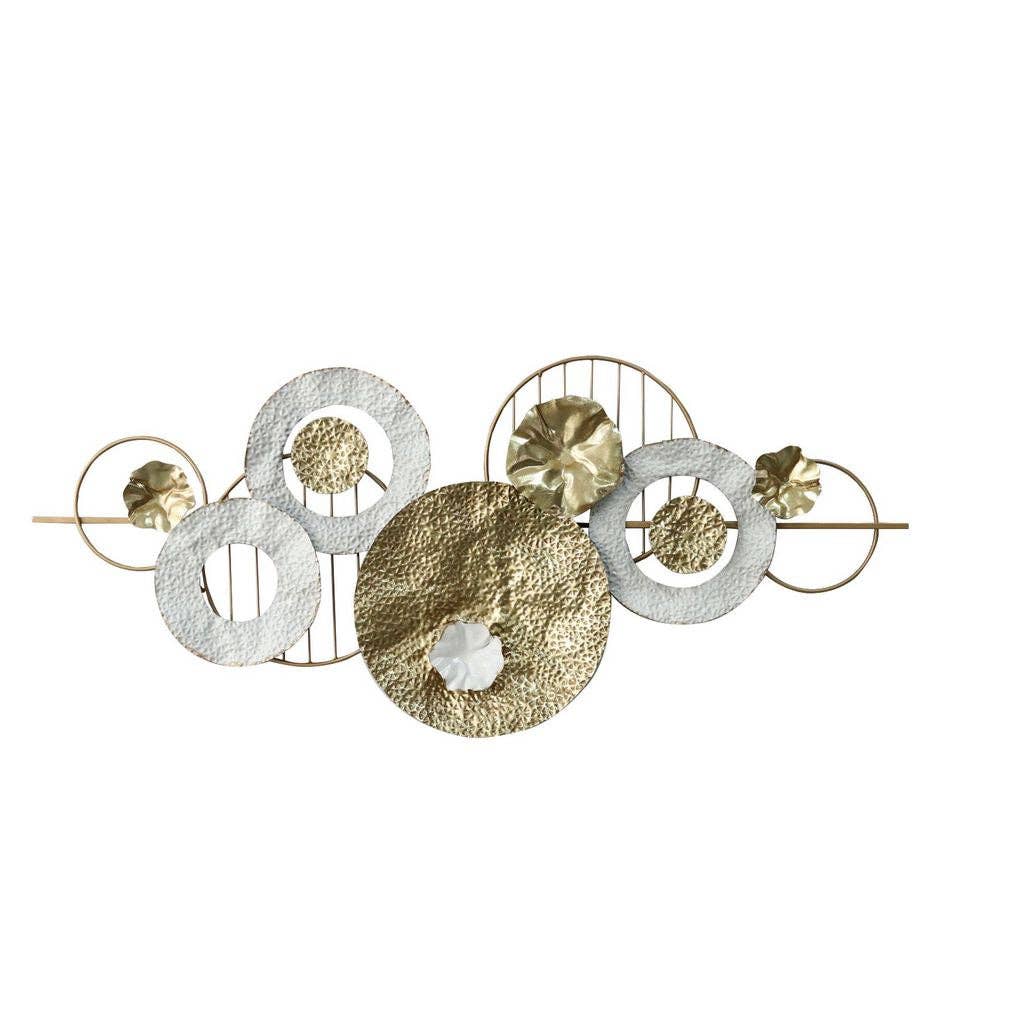 GOLD Multi Ring Wall Art, Luisay Wall Art Collection for wholesale on Faire1