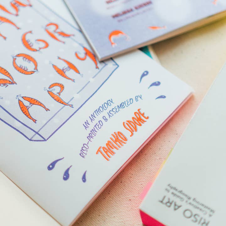 Tamiko Sidore Studio - Wholesale Reference Book - PRAWNOGRAPHY Risograph Zine3