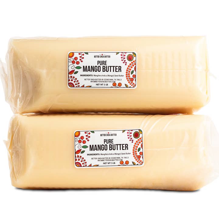 Better Shea Butter - Wholesale Body Balm/Butter - Mango Butter Bulk (10 lb)