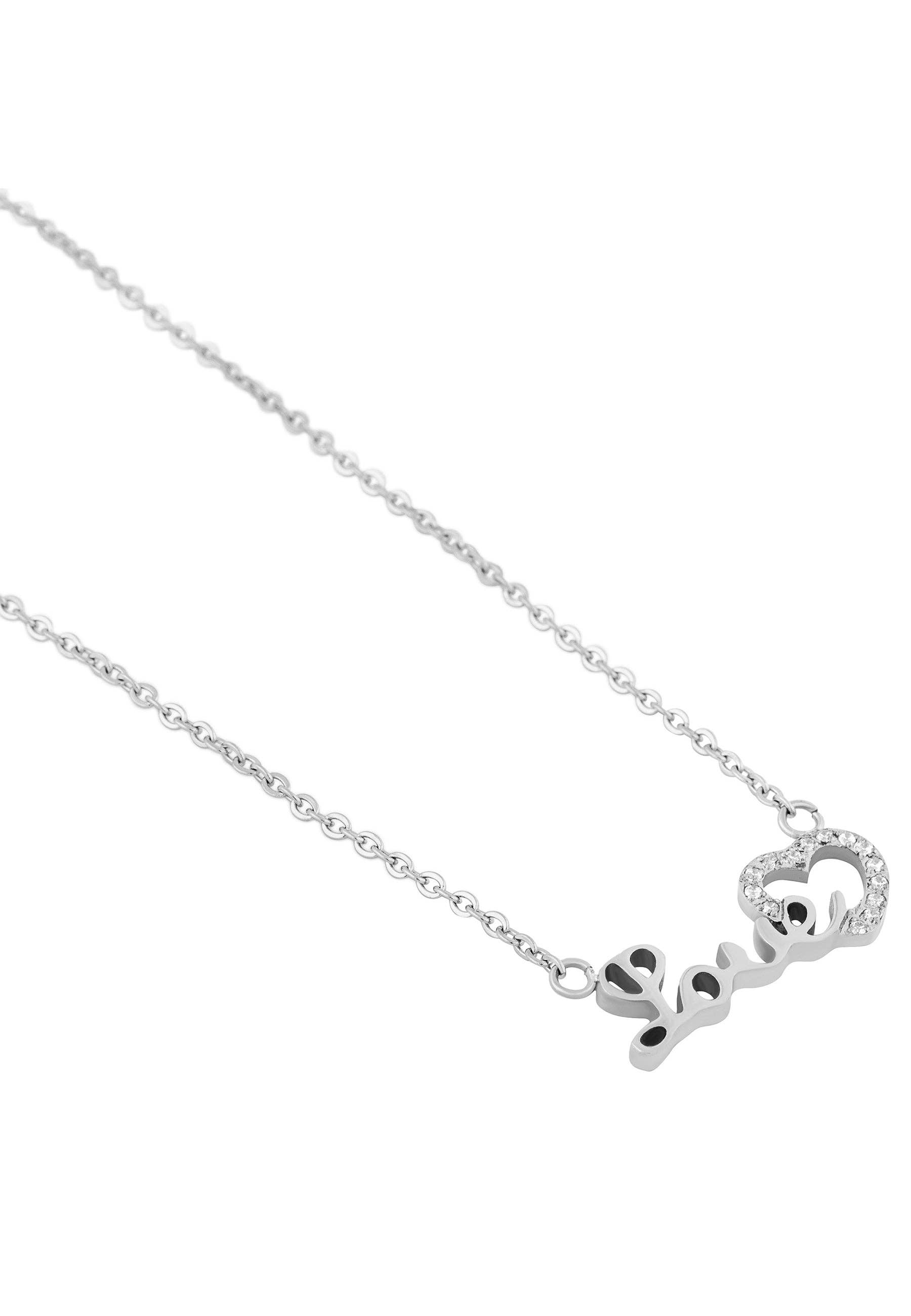 Blackskies - Wholesale Pendant/Charm Necklace - Liebes-Halskette Silber 60 cm4