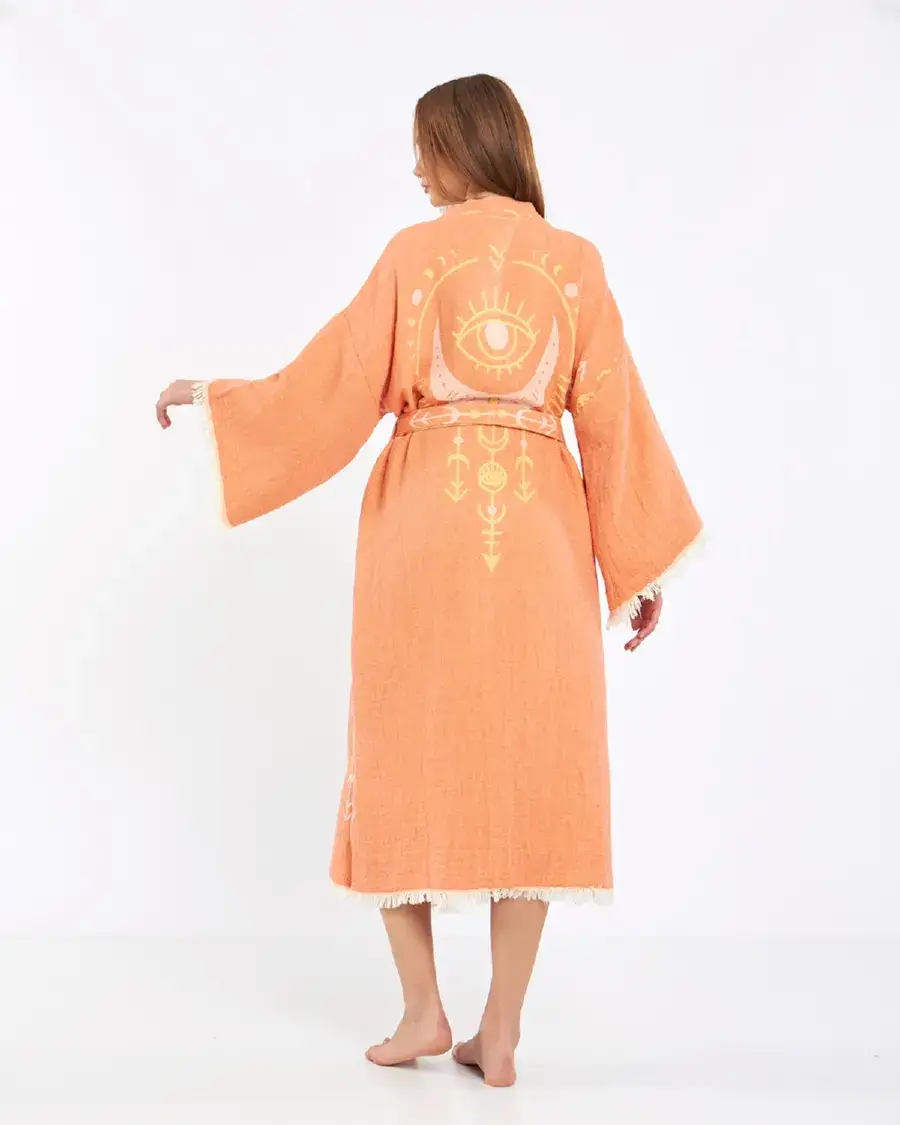 Umays Boho - Wholesale Kimono - Women's - Evil Eye Kimono, Jacquard Kimono, Festival Kaftan Kimono8