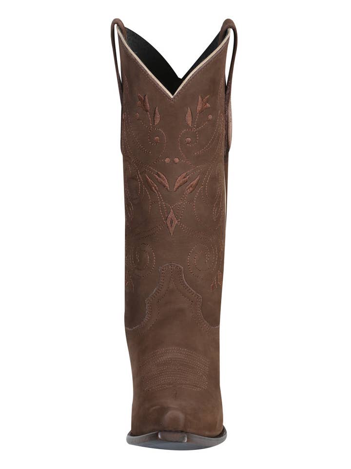 El General Western Wear - Wholesale Cowboy Boots - Women's - El General Limited Edition Western Boot - Nobuck Camel 34513